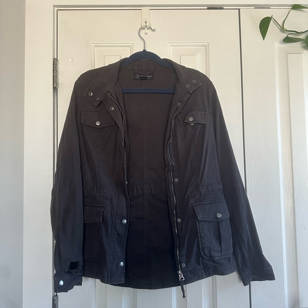 Lucky Brand Navy Utility Jacket